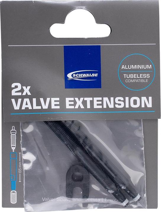 Image du produit Schwalbe TUBELESS Prolongateur Alu 65mm