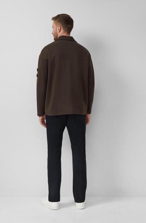 Produktbild s.Oliver Sweatshirt Softes Relaxed-Fit-Sweatshirt aus Baumwollmix mit Label-Patch (M)