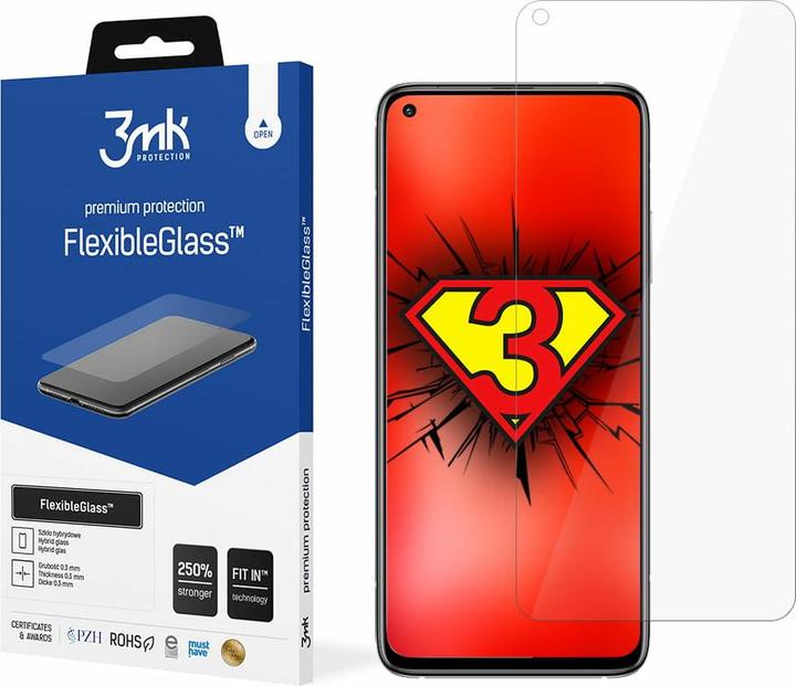 Produktbild 3MK hybrid glass Flexible 2.5D for Xiaomi Mi 10T / 10T Pro (1 Stk., Xiaomi Mi 10T 5G, Xiaomi Mi 10T Pro 5G)