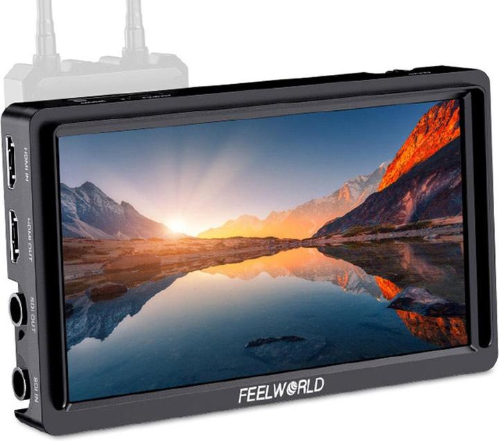 Actual product image Feelworld FW568S 6 Inch On-camera Monitor FHD IPS 3G-SDI 4K HDMI (6", Full HD)