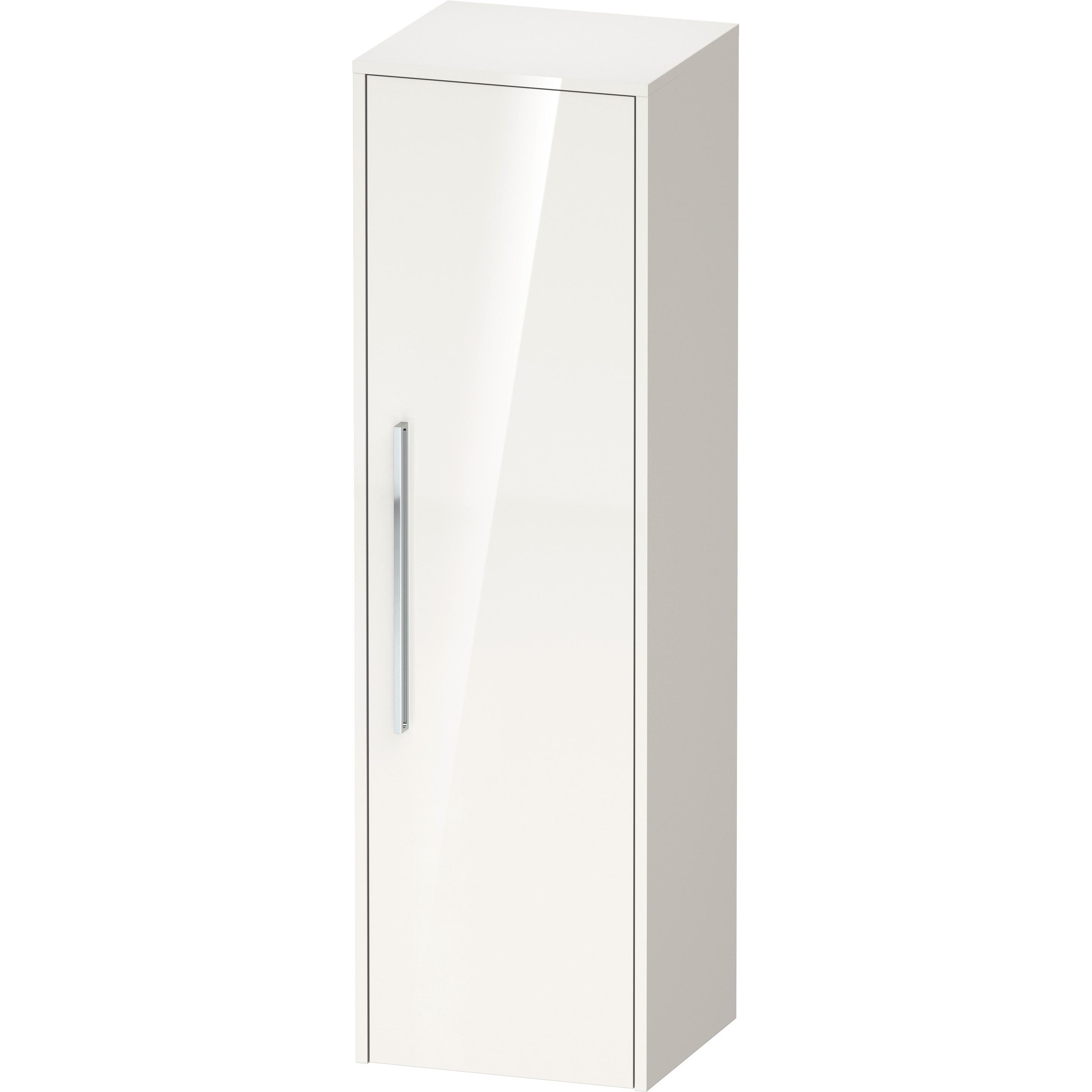 Duravit, Badezimmerschrank, D-Code Halbhochschrank, 1 Tür mit Anschlag rechts, 400x360x1320mm, mit Griff