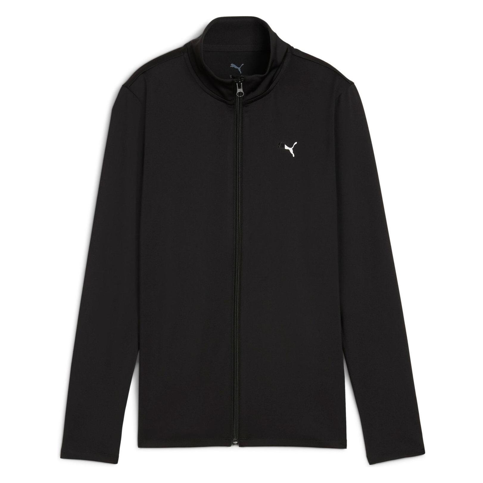 Puma, Vrouwen, Hardloopjack, W Sterke Volledige Rits (S), Zwart, S
