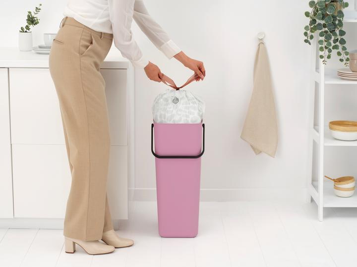 Actual product image Brabantia Recyclingbehälter Sort & Go 40 l, Rosa (40 l)