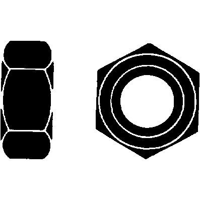 OK-Line, Dadi + Rondelle, Dadi esagonali A2 DIN 934 (M18)