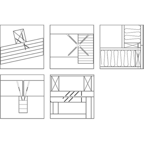 Werkstarck, Viti, Viti da construzione WT-T (100 Viti per pezzo)