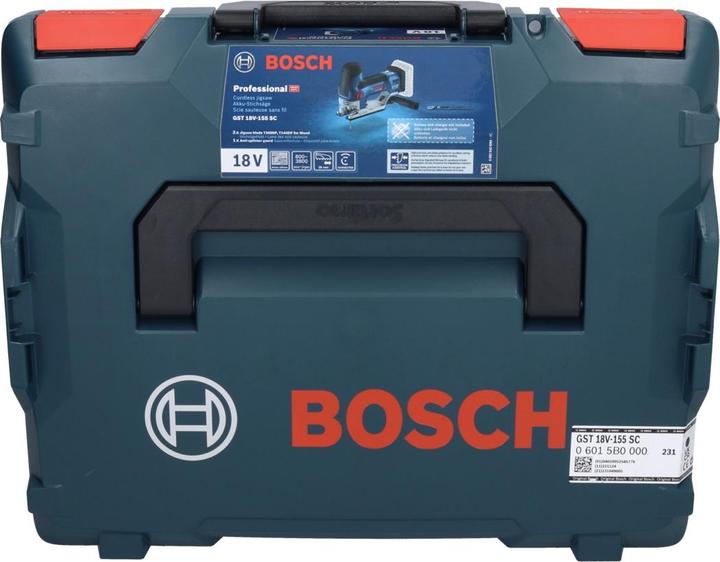 Productafbeelding Bosch Professional GST 18V-155 SC Profi-accudecoupeerzaag 18 V + 1x ProCORE accu 4.0 Ah + L-Boxx - zonder opladen