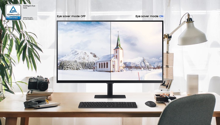 Actual product image Samsung LS32A700NWUXEN (3840 x 2160 Pixels, 32")