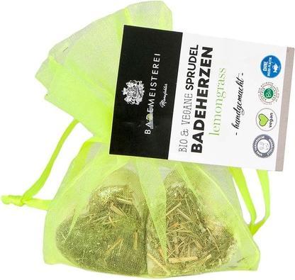 Bademeisterei Badeherzen Blüten Lemongras