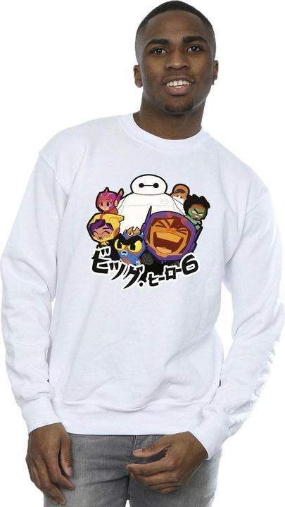 Produktbild Disney Big Hero 6 Baymax Group Manga Sweatshirt (L)