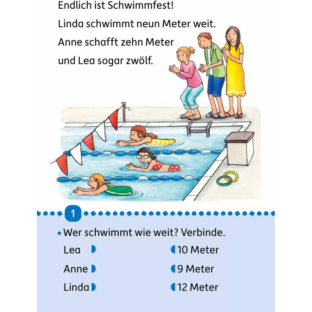 Thumbnail - Erstleseblock - Sportlich, sportlich!, A5-Block, Schulbücher von Susanne Schulte, Carola Materna