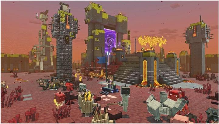 Productafbeelding Mojang Minecraft Legends DISC Deluxe Edition (Xbox serie X, DE)
