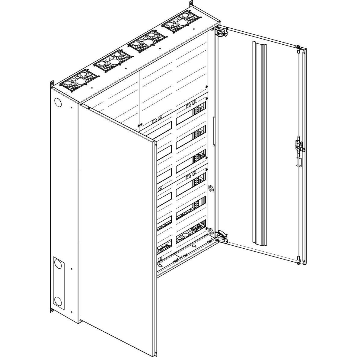 ABN, Verteilerschrank, WandgehÃ¤use
