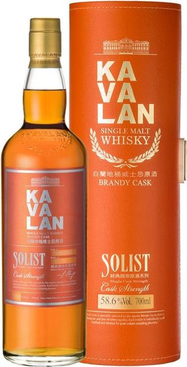 Produktbild Kavalan Solist Brandy Cask (Single Malt, 1 x 70 cl)