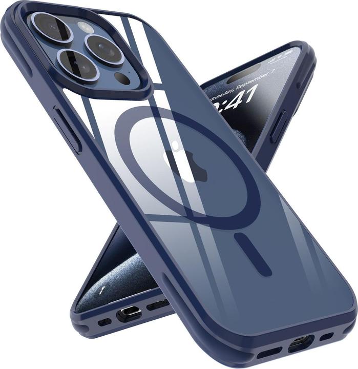 Produktbild Cadorabo iPhone 15 PRO MAX Hülle MagSafe kompatibel Case (Apple iPhone 15 Pro Max)