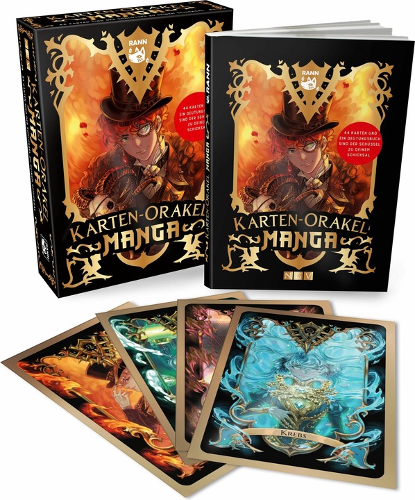 Produktbild Karten-Orakel Manga (Deutsch, Rann, 2024)