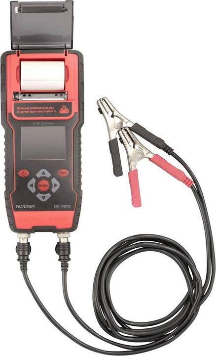 Image du produit Voltcraft VC-BT12/24-Print Testeur de batterie automobile 12 V, 24V Test de batterie 243mm x 110mm x 59mm