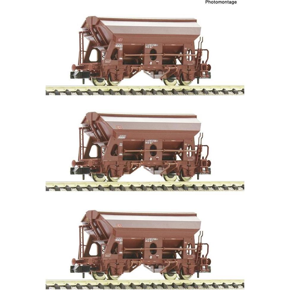 Thumbnail - Fleischmann 830358 N 3er Set Schwenkdachwagen der DB AG (Spur N)