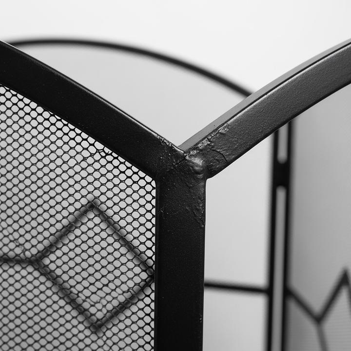 Actual product image Relaxdays fire guard