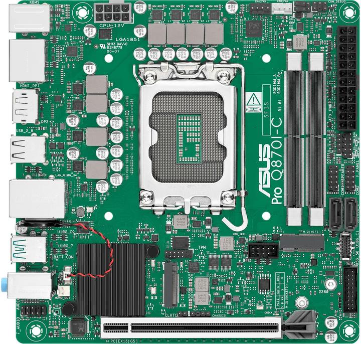 ASUS MB PRO Q870I-C-CSM (LGA 1851, Intel Q870, Mini-ITX)