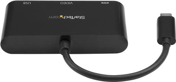Produktbild StarTech USB-C to VGA Multifunction Adapter (USB-C, 1 Ports)
