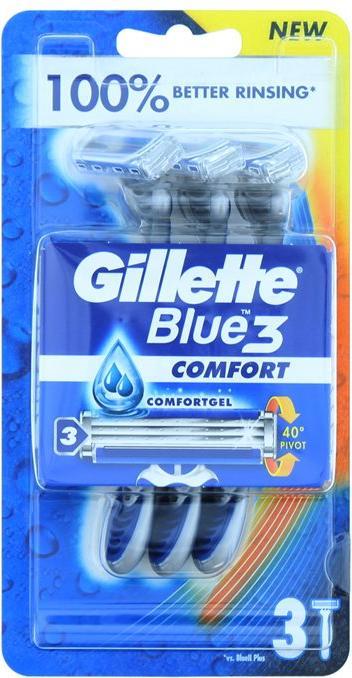 Gillette Blue 3 Einwegrasierer 3er pack Comfort