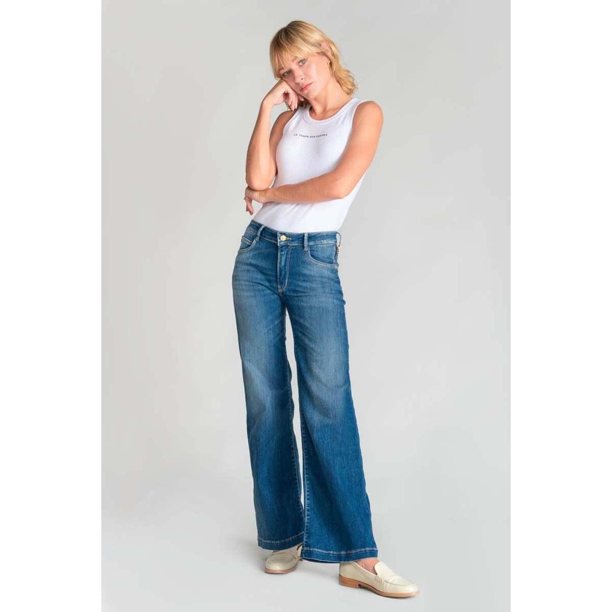 Thumbnail - Le Temps Des Cerises, Damen, Jeans, jeans barcy n°3, Blau, (31)