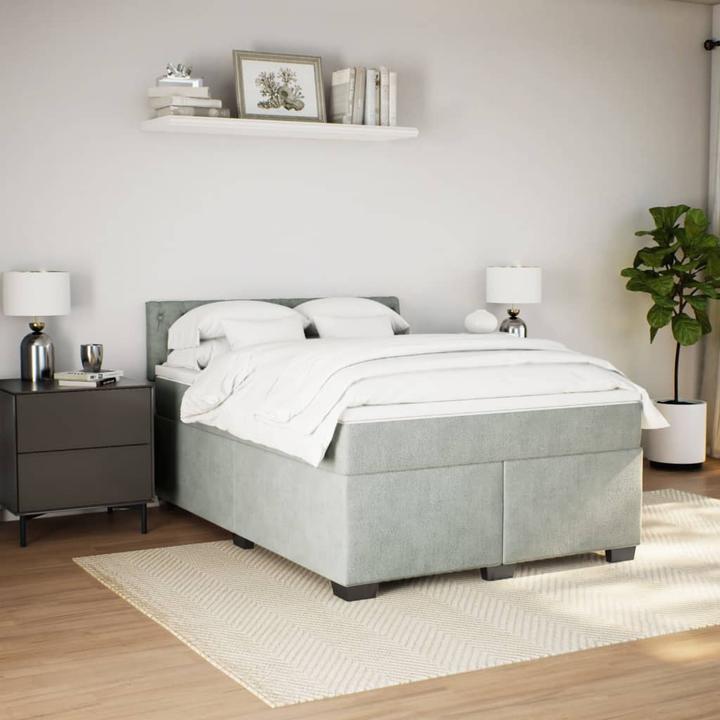 Actual product image vidaXL Boxspringbett (140 x 200 cm)