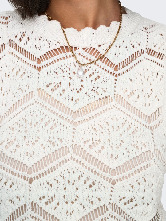 Produktbild Only Normal geschnitten Rundhals Tragetasche Gestricktes Oberteil (XS)