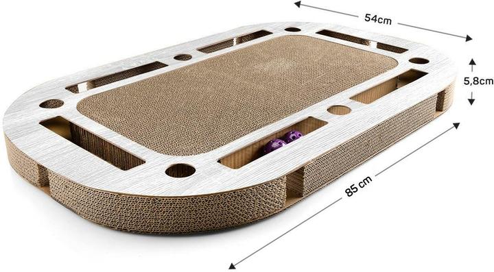 Productafbeelding CanadianCat Speelplateau Krabmeubel, Lichtgrijs (5.80 cm, Lichtgrijs)
