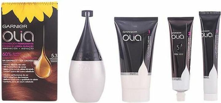 Immagine prodotto Garnier OLIA Coloración Permanente #5,3 Capuccino 4 pz (5.3 Cappuccino)