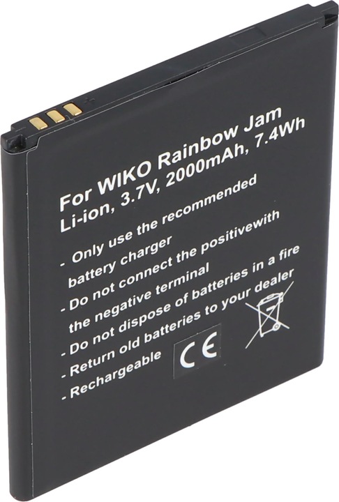 Actual product image Wiko Rainbow Jam battery, Rainbow Jam 4G