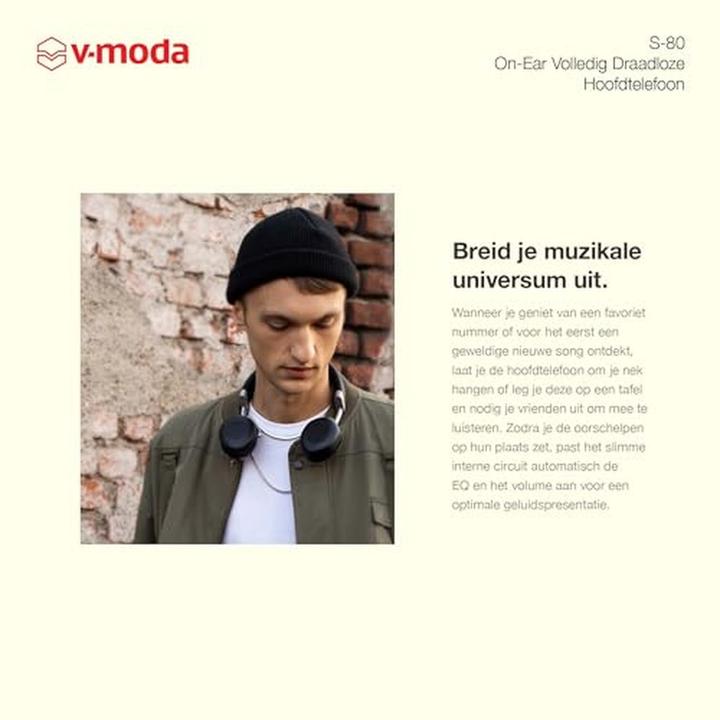 Actual product image V-Moda S-80 (20 h, Wireless)