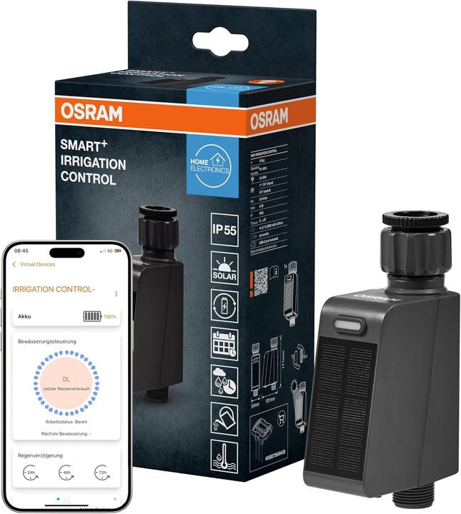 Produktbild Osram Server - Sonstiges Zubehör SMART+ WiFi Bewässerungssteuerung | Dunkelgrau