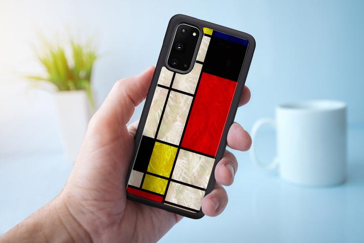 Produktbild Ikins case for Samsung Galaxy S20 mondrian black (Samsung Galaxy S20)
