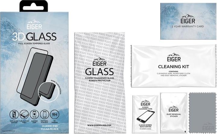 Produktbild Eiger Mountain Glass Clear Edge (1 Stk., Huawei P40)