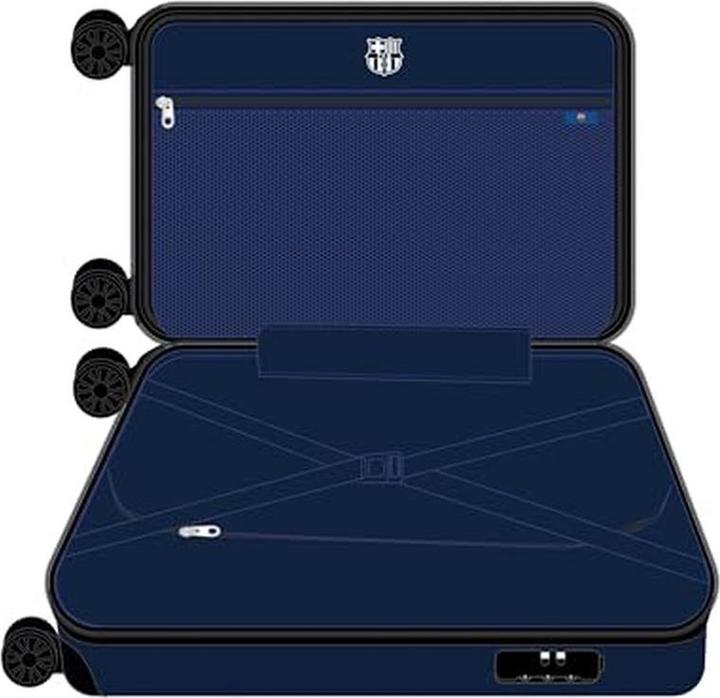 Produktbild FC Barcelona Koffer für die Kabine F.C. Barcelona 24/25 Granatrot Marineblau 20" 20 L 34,5 x 55 x 20 cm (20 l)