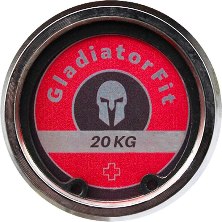 Actual product image Gladiatorfit Barbell bar 2.0