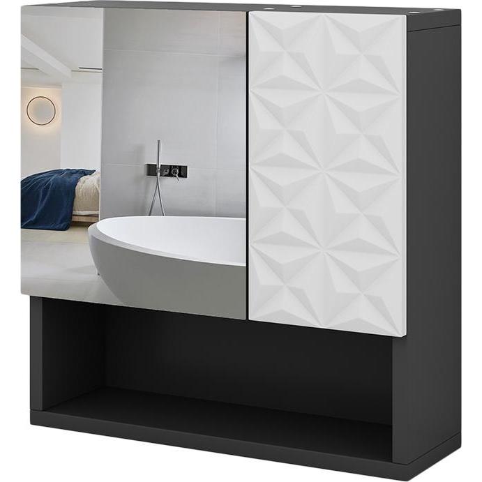 Vicco, Spiegelschrank, Edge
