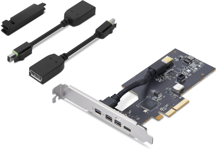 Image du produit Lenovo Carte d'extension ThinkStation Thunderbolt 4 PCIe avec support HP (PCIe)