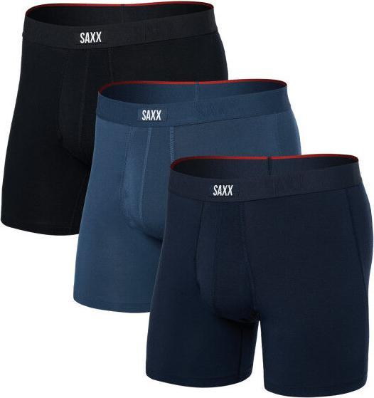 Produktbild SAXX Vibe Xtra Boxer Brief Fly 3-Pack (L, 3er Pack)