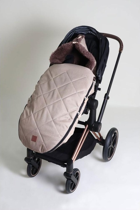 Actual product image Kaiser Lambskin Footmuff Toffee