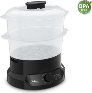 Produktbild Tefal Minicompact VC139810 steam cooker 2 basket(s) Freestanding Black