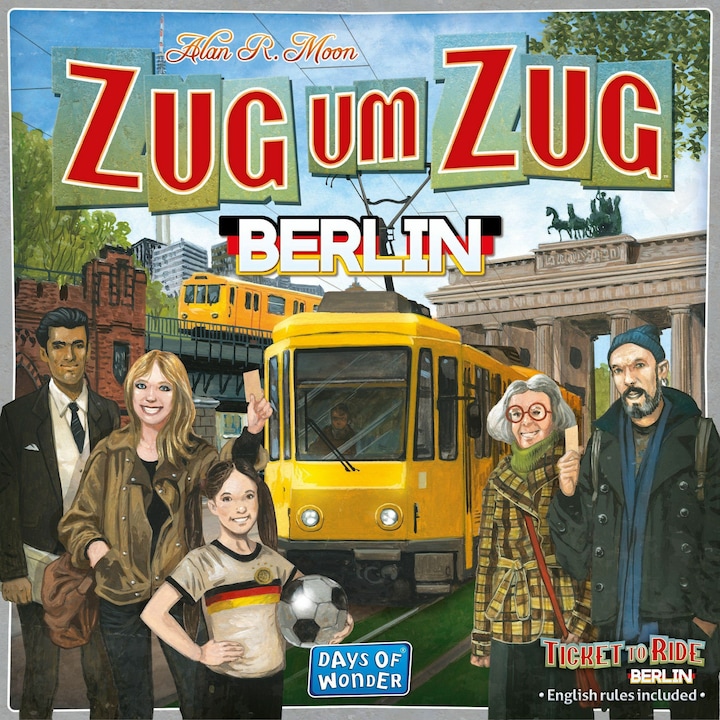 Actual product image Days of Wonder Ticket to Ride: Berlin, board game, for 2-4 players, from 8 years (DE edition) (German)