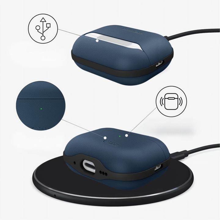 Image du produit 4Kom Tech-Protect Naturalfit Apple Airpods Pro 3 Navyblau (Manchon pour casque d'écoute)