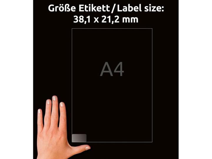 Actual product image Avery Transparent address labels