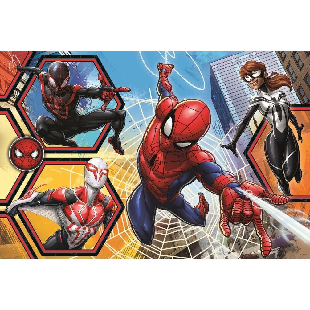 Thumbnail - Trefl doppelseitiges Puzzle mit 24 Teilen Super Maxi Spiderman startet 3 in 1 (24 Teile)