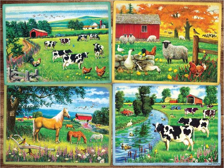Produktbild Cobble Hill Tiere auf dem Land 275 Teile (275 Teile)