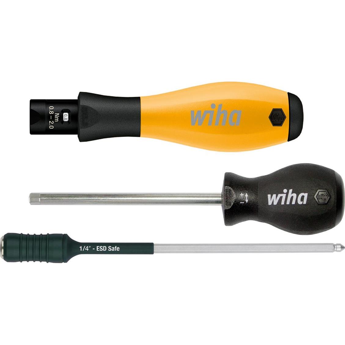 Wiha, Schraubenzieher, ESD Drehmoment-Schraubendreher (Torq, Hex)