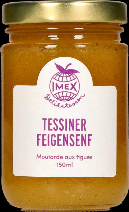 Image du produit Imex Delikatessen Moutarde à la figue du Tessin (150 g)