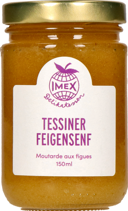 Image du produit Imex Delikatessen Moutarde à la figue du Tessin (150 g)